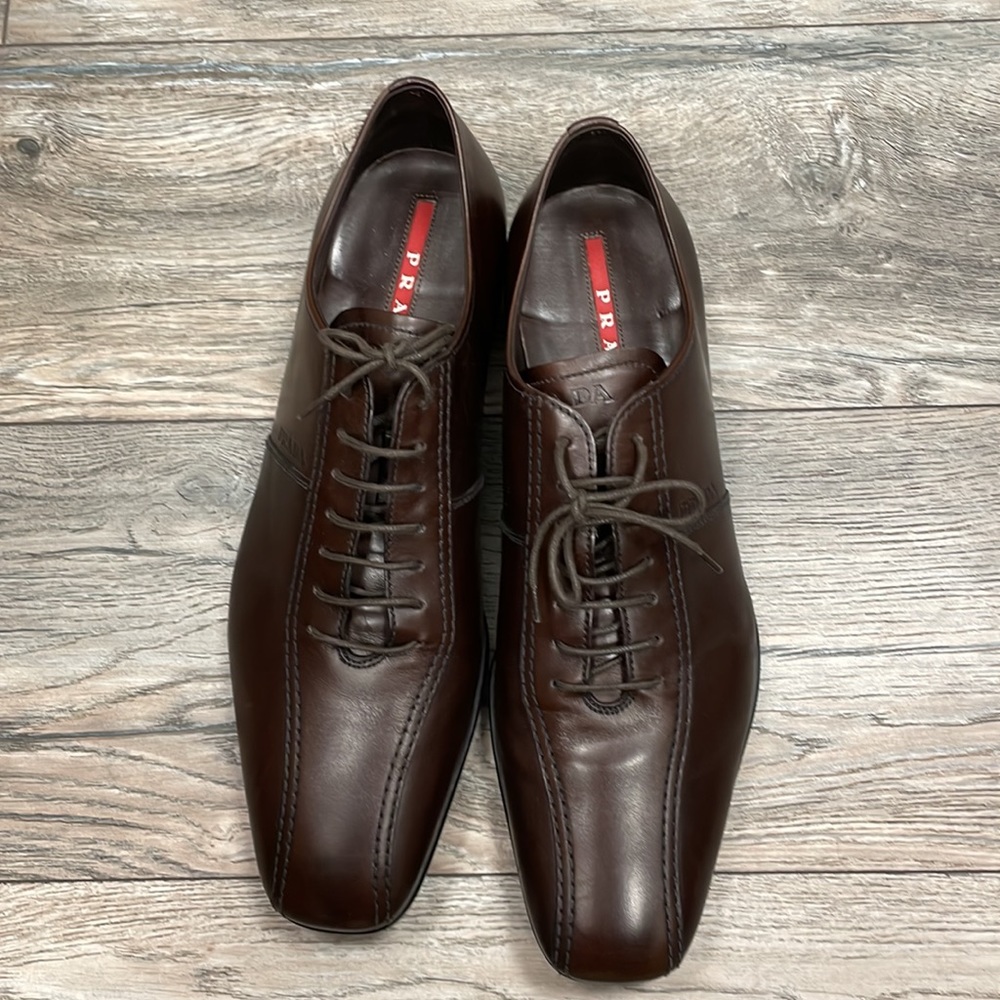 Men’s Prada like new shoes size 10 1/2 - Picture 2 of 5
